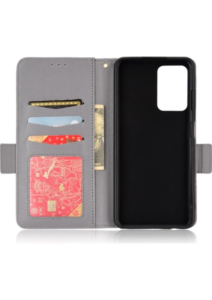 Zte Blade V40 Vita Pu Deri Kart Yuvaları Tutucu Yan Toka (Yurt Dışından)