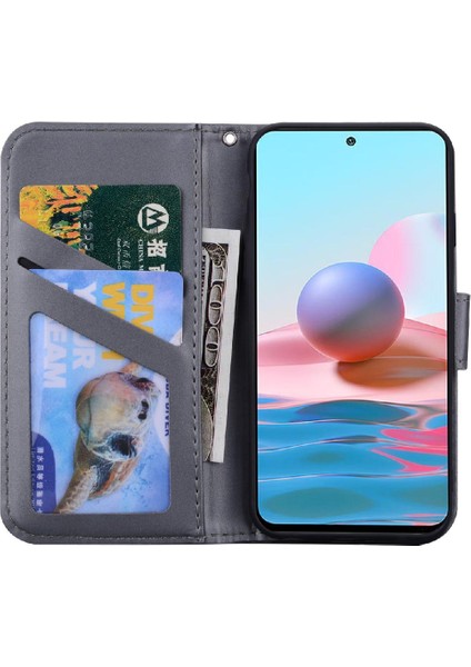 Xiaomi Redmi NOTE10 Için Flip Case Kapak Kılıf Darbeye (Yurt Dışından)