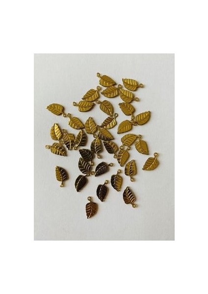 Oya, Abiye, Örgü, Halhal, Takı Vb. Yeni Sarı Yaprak El Işleme Pleksi Pul. 20GR. Tahmini 200 Adet. fiyatları