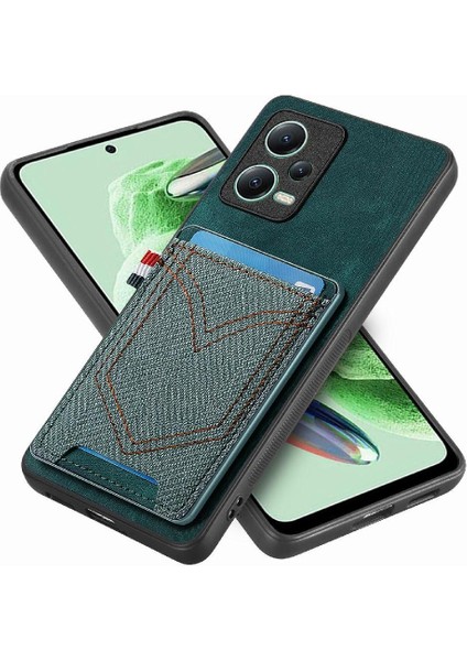 Xiaomi Redmi Için Not 12 5g Kot Cep Tasarım Manyetik Araç Montaj (Yurt Dışından)
