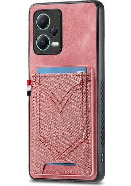 Xiaomi Redmi Için Not 12 5g Kot Cep Tasarım Manyetik Araç Montaj (Yurt Dışından)