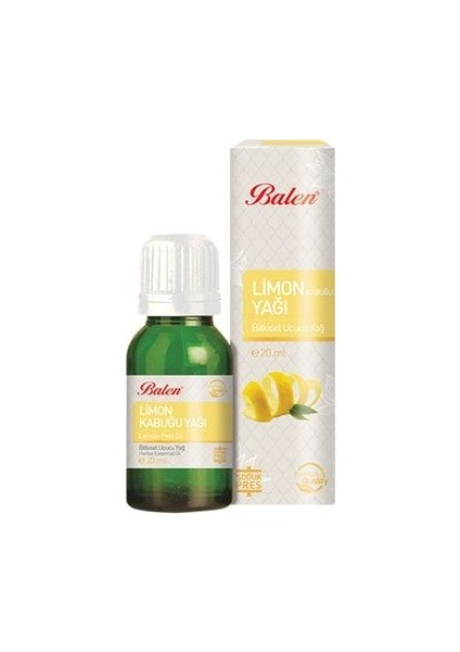 Limon Kabuğu Yağı 20 ml Limon Yağı Limon Yağı