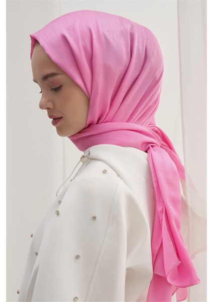 Semra Ilhan - Carell Monogram Jakar Italyan Ipekli Şal