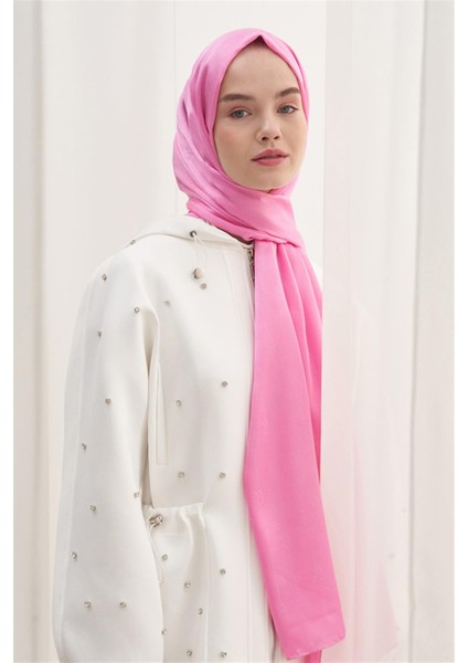 Semra Ilhan - Carell Monogram Jakar Italyan Ipekli Şal
