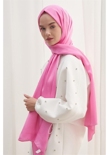 Semra Ilhan - Carell Monogram Jakar Italyan Ipekli Şal