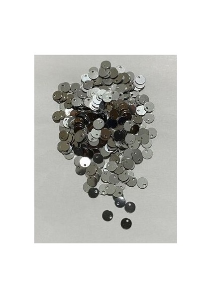 Yan Delikli Oya, Abiye, Havlu ve Çeyizlik Işleme Plastik Pul. 6MM.20GR.GÜMÜŞ. 1350-1360 Adet fiyatları