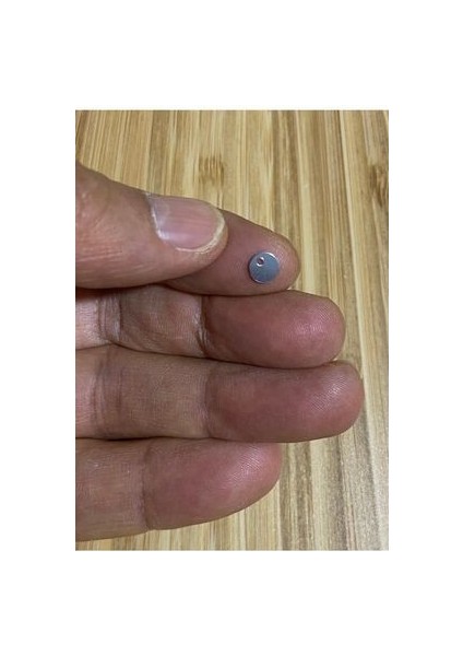 Yan Delikli Oya, Abiye, Havlu ve Çeyizlik Işleme Plastik Pul. 6MM.20GR.GÜMÜŞ. 1350-1360 Adet indirimleri