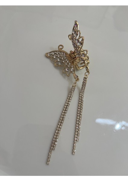 Kelebek Taşlı Sallantılı Mandal Toka fiyatları