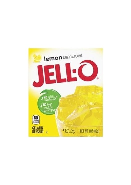 Lemon Jelatin Tatlı 85 gr