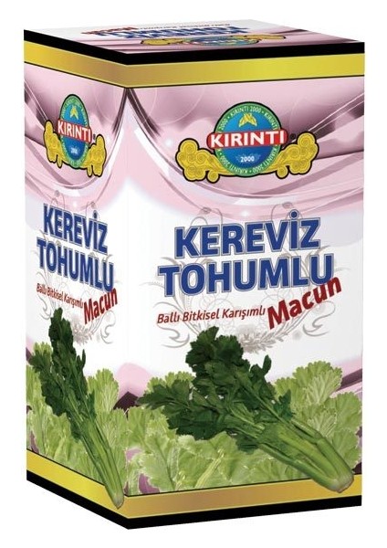 Kereviz Tohumlu Ballı Bitkisel Karışımlı Macun 400 G.