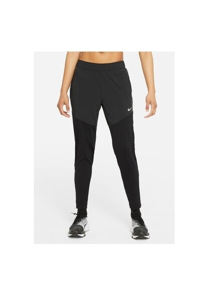 Standart Siyah - Gri - Gümüş Kadın Eşofman Altı DH6975-010 W Nk Df Essentıal Pant