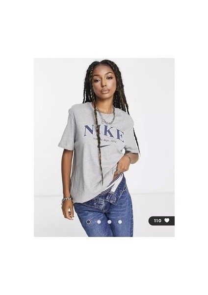 Sportswear Phoenix Printed Boyfriend Short-Sleeve Kadın Tişört