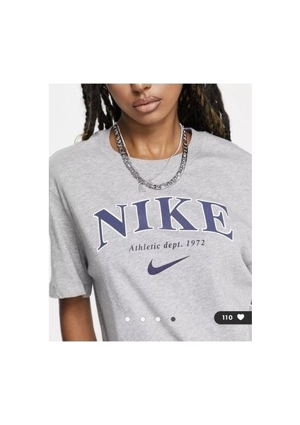 Sportswear Phoenix Printed Boyfriend Short-Sleeve Kadın Tişört modelleri