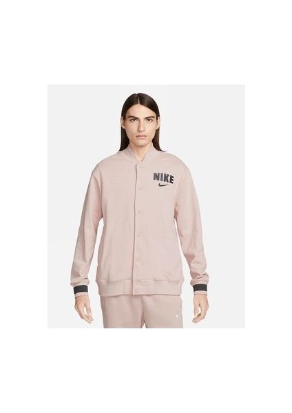Sportswear Retro Fleece Erkek Varsity Ceket