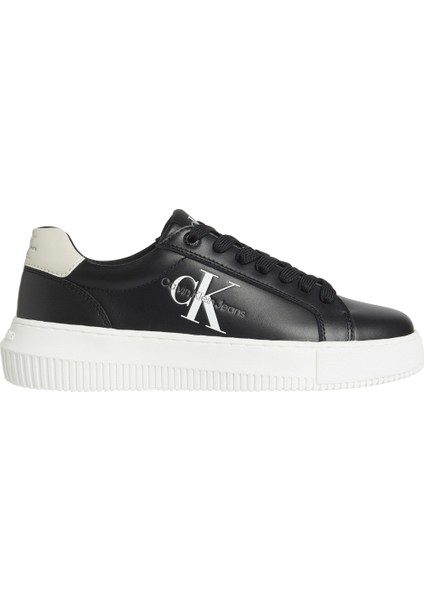 Calvin Klein Chunky Cupsole Laceup Lth Siyah Kadın Sneaker