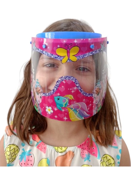 Oynar Başlık Çocuklar Için Tam Yüz Siperlik ( Fisher Girl)