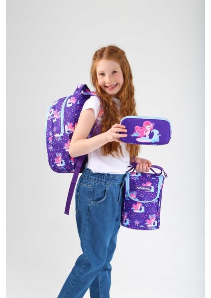 Kids Sırt Çantası Aynalı Nakışlı Mermaid L5138 fırsatları