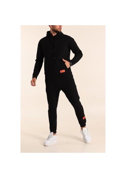Erkek Oversize 3 Iplik Jogger Eşofman Takımı