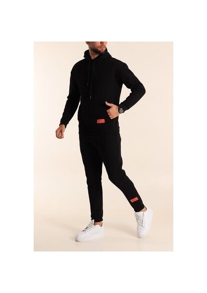 Erkek Oversize 3 Iplik Jogger Eşofman Takımı