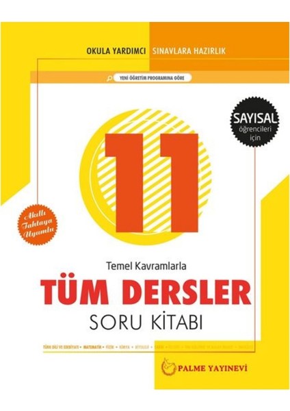 11. Sınıf Tüm Dersler Soru Kitabı