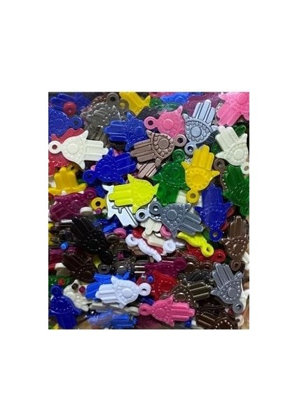 Renkli Desenli El 13X9MM. 21GR.