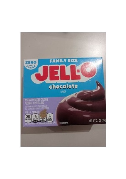 Chocolate Puding Zero Sugar 59 Gr.