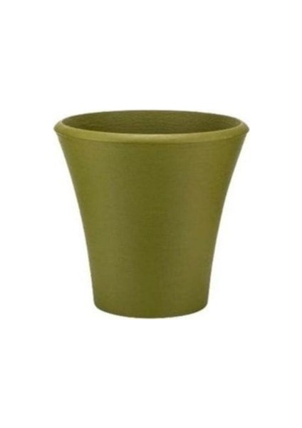 Poliwork Saksı Begonvil 38 cm Yuvarlak Yosun Yeşili