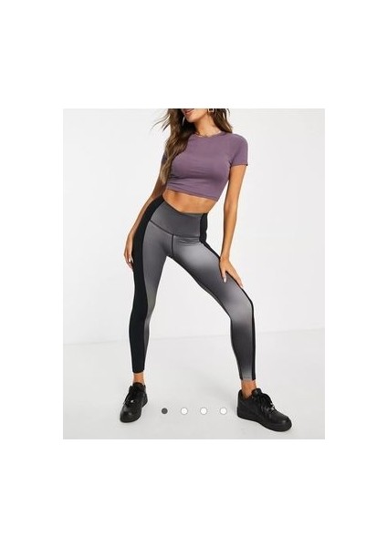 Yoga Dri-Fit Fast Mid-Rise 7/8 Gradient-Dye Running Kadın Tayt Ndd Sport