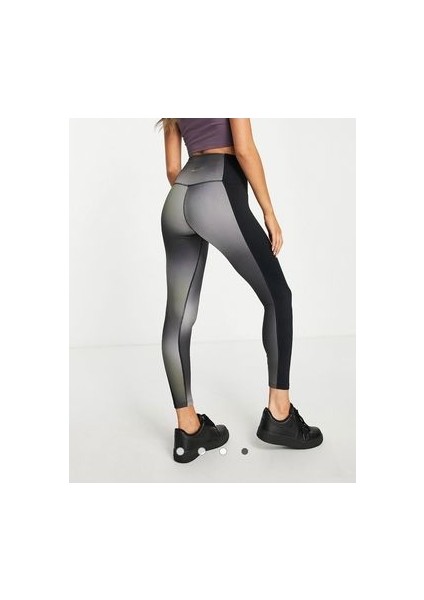 Yoga Dri-Fit Fast Mid-Rise 7/8 Gradient-Dye Running Kadın Tayt Ndd Sport