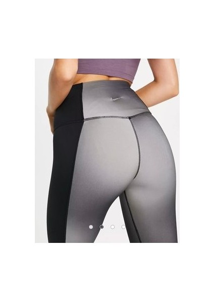 Yoga Dri-Fit Fast Mid-Rise 7/8 Gradient-Dye Running Kadın Tayt Ndd Sport