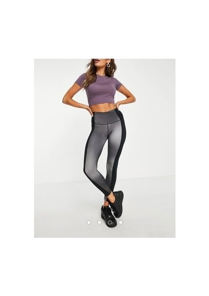 Yoga Dri-Fit Fast Mid-Rise 7/8 Gradient-Dye Running Kadın Tayt Ndd Sport