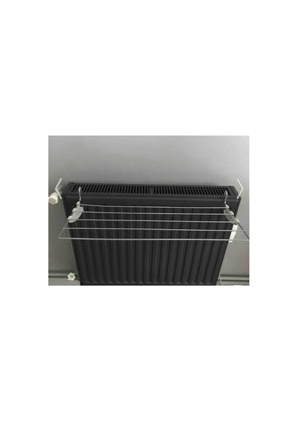 Kurufer Petek Üstü Çamaşır Kurutmalık 60 cm 5 Telli Kalorifer Kurutma Askısı Çamaşırlık