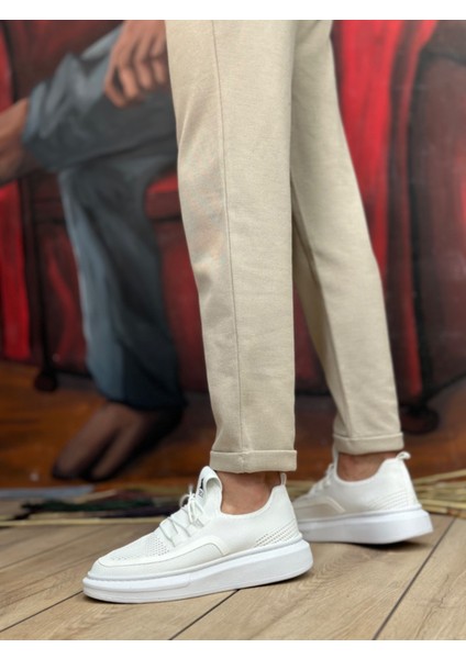 Boa Ba0375 Özel Örme Triko Tarz Beyaz Taban Spor Ayakkabı modelleri