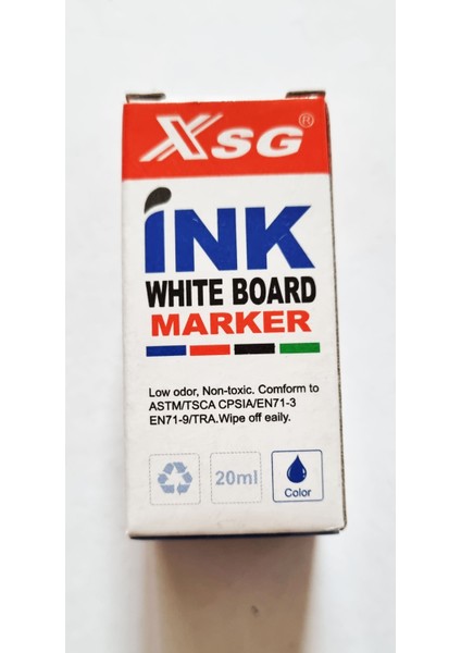 Beyaz Tahta Kalemi Mürekkebi Xsg 20 ml Renk Seçenekli 1 Adet
