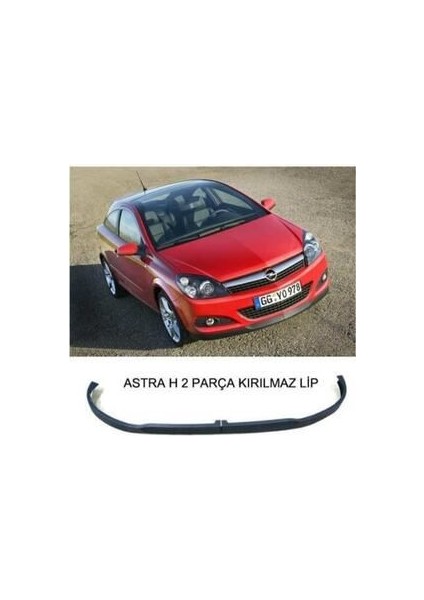 Opel Astra H Lip Ön Tampon Eki Kırılmaz Ön Lip Hbs Tuning