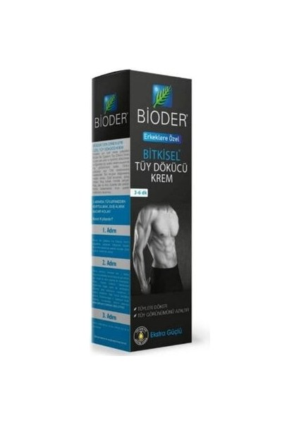 Hoş Kokulu Erkeklere Özel Bitkisel Tüy Dökücü Krem 100 ml