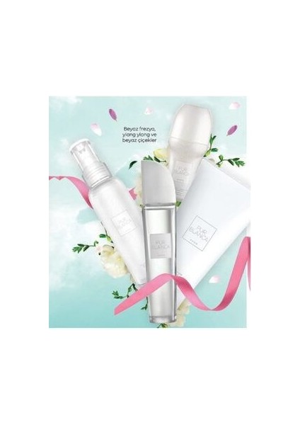 Pur Blanca Kadın Parfüm Losyon Rollon ve Vücut Spreyi Seti