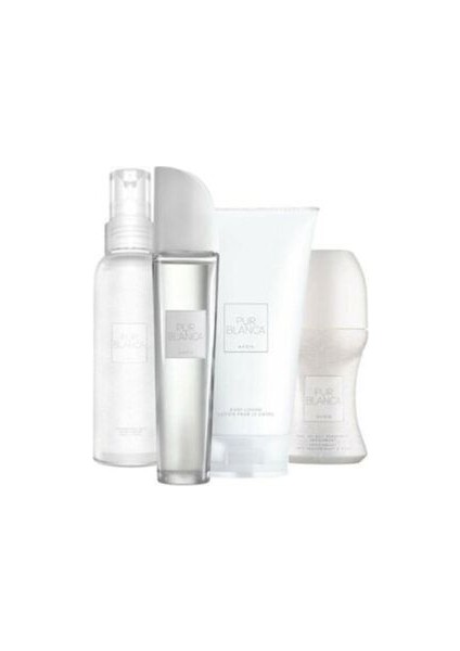 Pur Blanca Kadın Parfüm Losyon Rollon ve Vücut Spreyi Seti modelleri