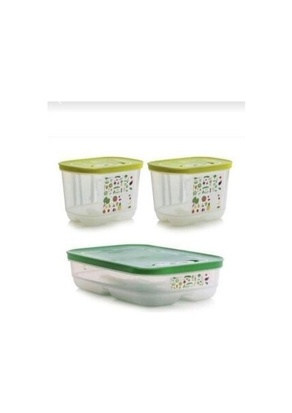 Sera Set Yeşillik Saklama Kabı
