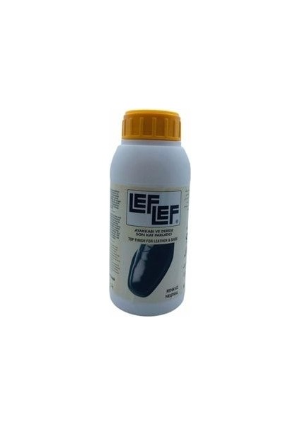 Son Kat Deri Parlatıcı (Deri Sütü) 500 ml 1 Adet (Leathercraft, Deri Hobi) Naturel