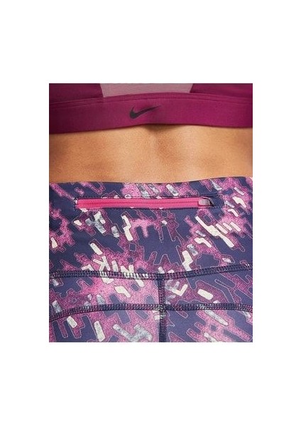 Dri-Fit Epic Fast Mid-Rise Printed Running Kadın Tayt DM7318-642 fırsatları