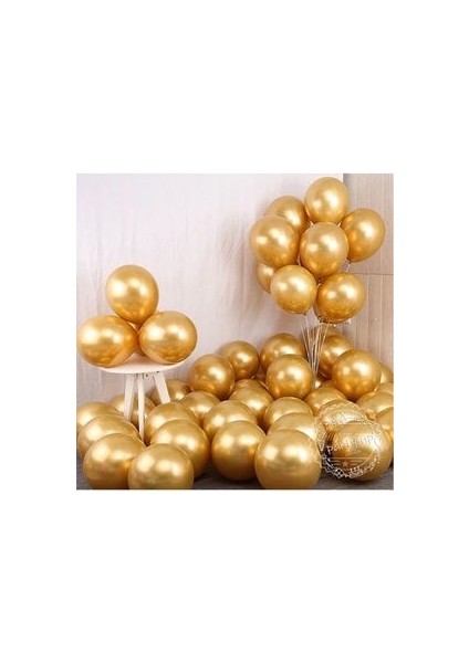 102CM Altın Rakam Balonlu 17'li Balon Seti fırsatları