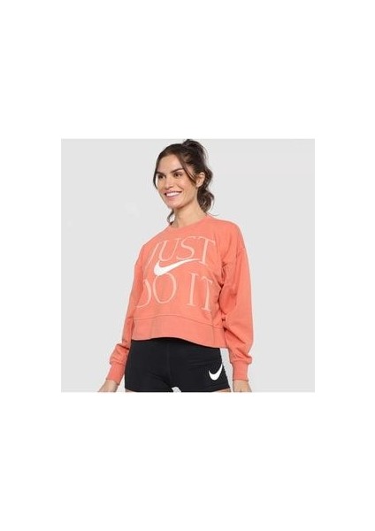 Dri-Fit Get Fit ''just Do It'' Training Kadın Sweatshirt