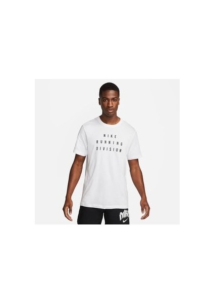 Dri Fit Tee Run Erkek Tişört FD0122-100