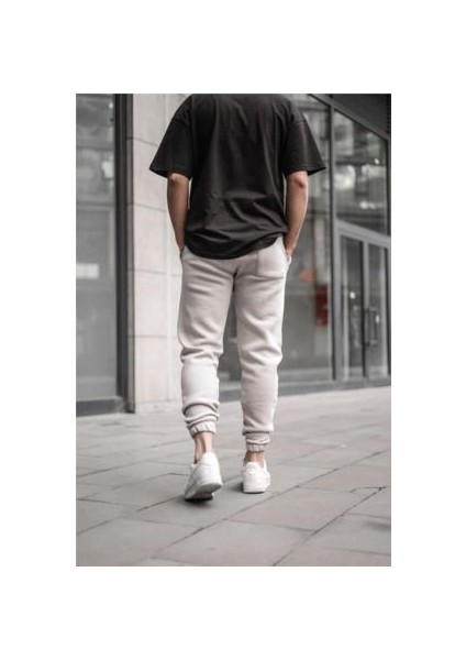 CMZ Collection Erkek 3 Iplik Jogger Kalın Eşofman Altı