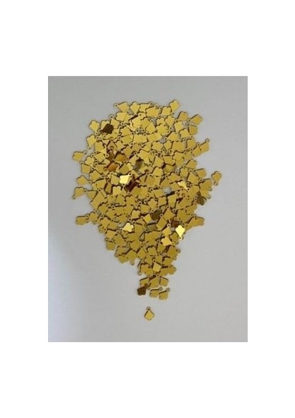 Pleksi Oya ve El Işleme Pulu. Takriben 300-310 Adet.