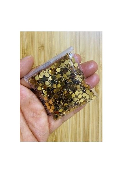 Oya, Abiye, Halhal, Bileklik, Kolye. Pleksi (Kalın) Plastik El Işleme Pul. 20GR. Tahmini 595 Adet. indirimleri