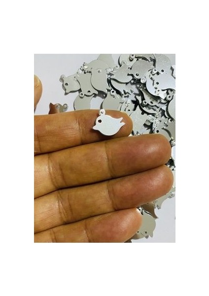 Oya, Abiye, Halhal, Bileklik, Kolye. Pleksi (Kalın) Plastik El Işleme Pul. 20GR. Tahmini 120 Adet. fiyatları