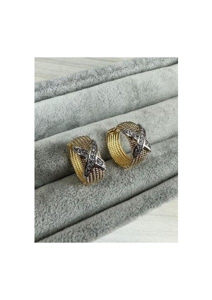Özel Seri Xoxo Vıp Gold Küpe