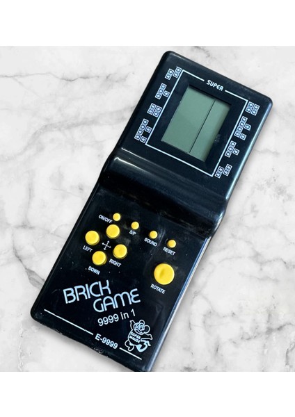 Tetris Oyun Konsolu El Atarisi Nostaljik Oyuncak Brick Game 9999 Oyunlu Tetris Gameboy Efsanesi